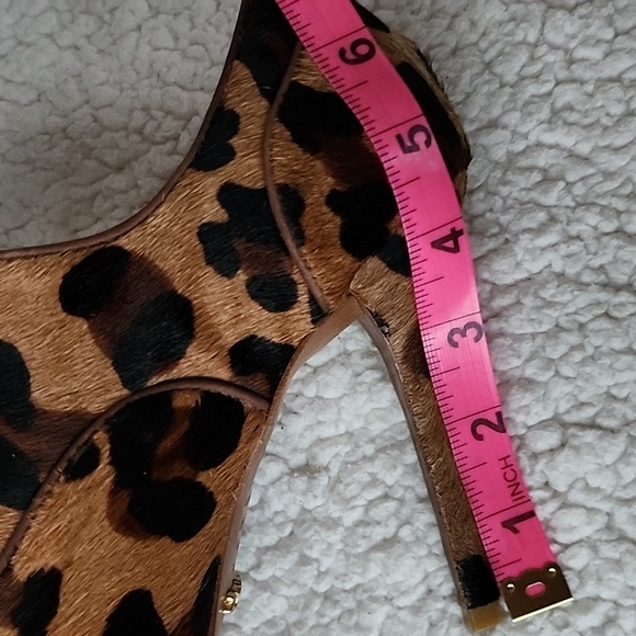 SCHUTZ leopard print calf hair pumps - Picture 8 of 8